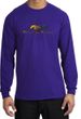 Ford Mustang Long Sleeve Shirt - Make It My Grill Adult Purple T-Shirt