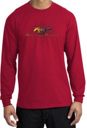 Ford Mustang Long Sleeve Shirt - Make It My Grill Adult Red T-Shirt Ford Mustang Long Sleeve Shirt - Make It My Grill Adult Red T-Shirt