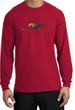 Ford Mustang Long Sleeve Shirt - Make It My Grill Adult Red T-Shirt