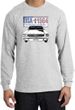Ford Mustang Long Sleeve Shirt - USA 1964 Country Adult Ash T-Shirt