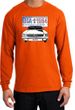 Ford Mustang Long Sleeve Shirt - USA 1964 Country Adult Orange T-Shirt