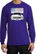 Ford Mustang Long Sleeve Shirt - USA 1964 Country Adult Purple T-Shirt
