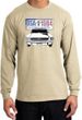 Ford Mustang Long Sleeve Shirt - USA 1964 Country Adult Sand T-Shirt