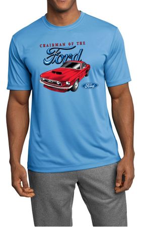 Ford Mustang Mens Shirt Chairman of the Ford Moisture Wicking Tee