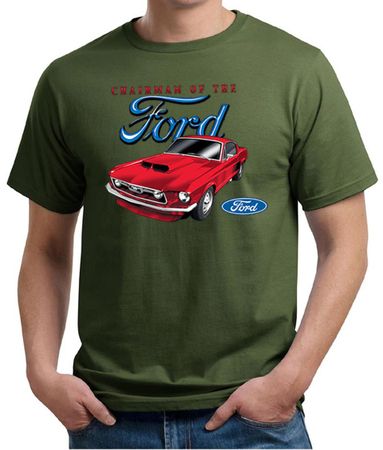 Ford Mustang Mens Shirt Chairman of the Ford Organic Tee T-Shirt
