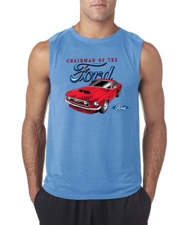 Ford Mustang Mens Shirt Chairman of the Ford Sleeveless Tee T-Shirt