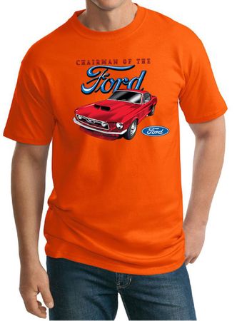 Ford Mustang Mens Shirt Chairman of the Ford Tall Tee T-Shirt