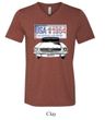 Ford Mustang Mens Shirt USA 1964 Country Tri Blend V-neck Tee T-Shirt