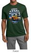 Ford Mustang Mens Shirt Yellow White GT500 Moisture Wicking Tee