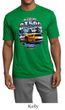 Ford Mustang Mens Shirt Yellow White GT500 Moisture Wicking Tee