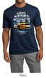 Ford Mustang Mens Shirt Yellow White GT500 Moisture Wicking Tee