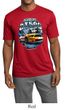 Ford Mustang Mens Shirt Yellow White GT500 Moisture Wicking Tee