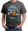 Ford Mustang Mens Shirt Yellow White GT500 Organic Tee T-Shirt