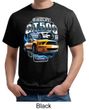 Ford Mustang Mens Shirt Yellow White GT500 Organic Tee T-Shirt