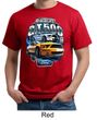 Ford Mustang Mens Shirt Yellow White GT500 Organic Tee T-Shirt