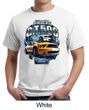 Ford Mustang Mens Shirt Yellow White GT500 Organic Tee T-Shirt
