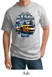Ford Mustang Mens Shirt Yellow White GT500 Tall Tee T-Shirt