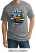 Ford Mustang Mens Shirt Yellow White GT500 Tall Tee T-Shirt