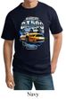 Ford Mustang Mens Shirt Yellow White GT500 Tall Tee T-Shirt