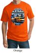 Ford Mustang Mens Shirt Yellow White GT500 Tall Tee T-Shirt