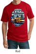 Ford Mustang Mens Shirt Yellow White GT500 Tall Tee T-Shirt