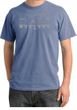 Ford Mustang Pigment Dyed Shirt Legend Honeycomb Grille Night Blue Tee