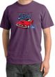 Ford Mustang Pigment Dyed T-Shirt - Chairman Of The Ford Plum Tee