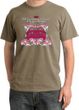 Ford Mustang Pigment Dyed T-Shirt - Girls Run Wild Sandstone Tee Shirt