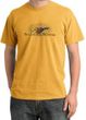 Ford Mustang Pigment Dyed T-Shirt - Make It My Grill Adult Mustard Tee
