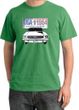 Ford Mustang Pigment Dyed T-Shirt USA 1964 Country Piper Green Shirt