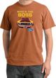 Ford Mustang Pigment Dyed T-Shirt - Who's The Boss 302 Burnt Orange