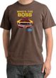 Ford Mustang Pigment Dyed T-Shirt - Who's The Boss 302 Chestnut Tee