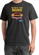 Ford Mustang Pigment Dyed T-Shirt - Who's The Boss 302 Dark Smoke Tee