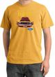 Ford Mustang Pigment Dyed T-Shirt - Who's The Boss 302 Mustard Tee