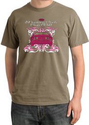 Ford Mustang Pigment Dyed T-Shirts - Girls Run Wild Adult Tee Shirts