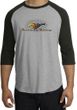 Ford Mustang Raglan Shirt - Make It My Grill Heather Grey/Black Tee