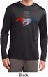 Ford Mustang Red White and Blue Dry Wicking Long Sleeve