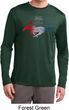 Ford Mustang Red White and Blue Dry Wicking Long Sleeve
