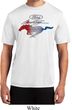 Ford Mustang Red White and Blue Dry Wicking T-shirt