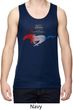 Ford Mustang Red White and Blue Dry Wicking Tank Top