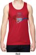 Ford Mustang Red White and Blue Dry Wicking Tank Top