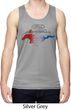 Ford Mustang Red White and Blue Dry Wicking Tank Top
