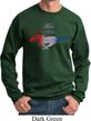 Ford Mustang Red White and Blue Sweatshirt