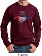 Ford Mustang Red White and Blue Sweatshirt