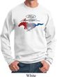 Ford Mustang Red White and Blue Sweatshirt