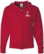 Ford Mustang Shelby Cobra Full Zip Hoodie (Chest Print)