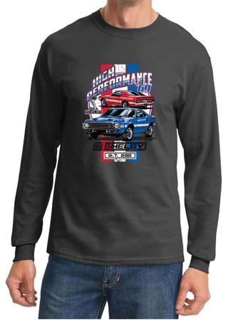 Ford Mustang Shelby Shirt High Performance Long Sleeve Shirt