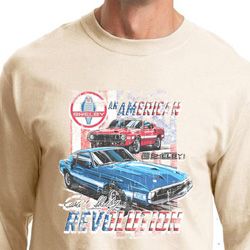 Ford Shelby Mustang Shirt American Revolution Long Sleeve Shirt