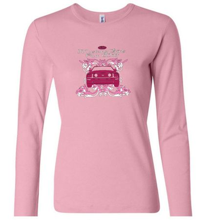 Ford Mustang Shirt Girls Run Wild Ladies Long Sleeve Tee T-Shirt