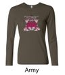 Ford Mustang Shirt Girls Run Wild Ladies Long Sleeve Tee T-Shirt